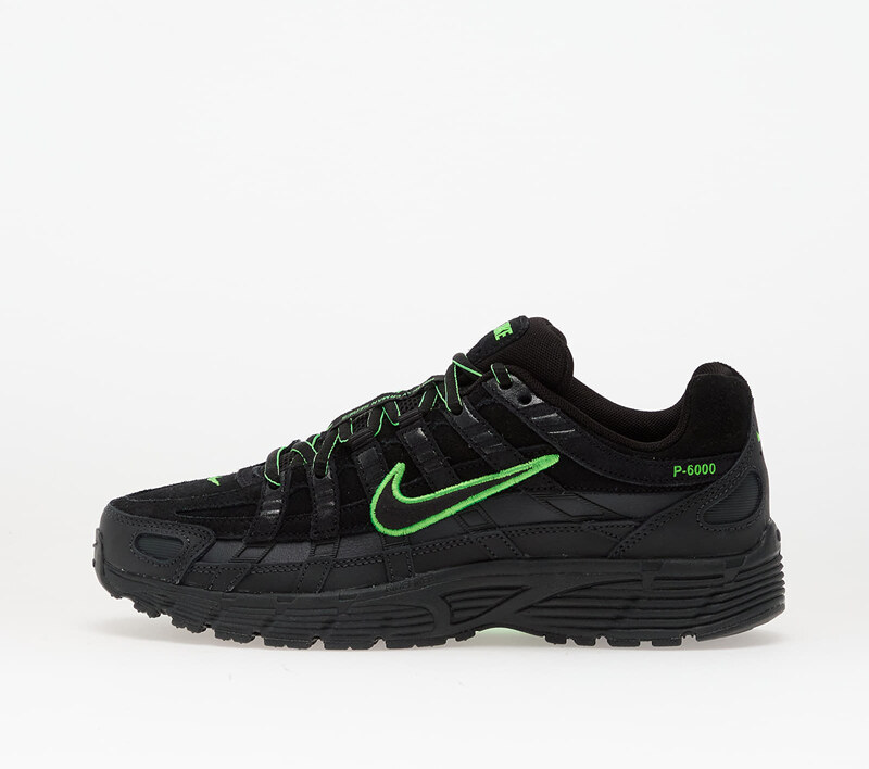 Nike P-6000 Prm Black/ Green Strike-Anthracite