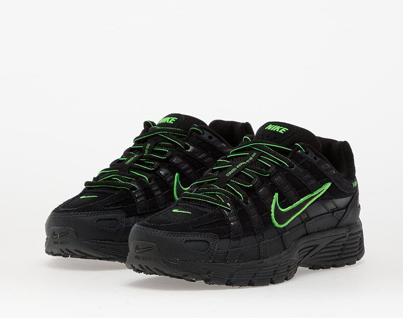 Nike P-6000 Prm Black/ Green Strike-Anthracite