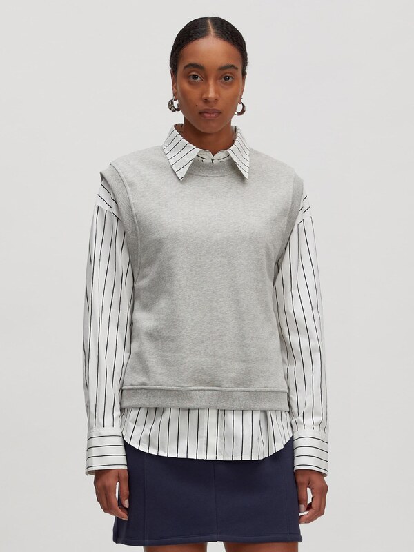 EDITED Svetr 'Ibar' šedá