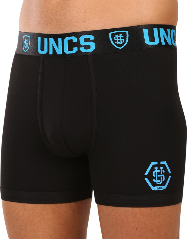 5PACK pánské boxerky UNCS černé (24Z207PSPP)