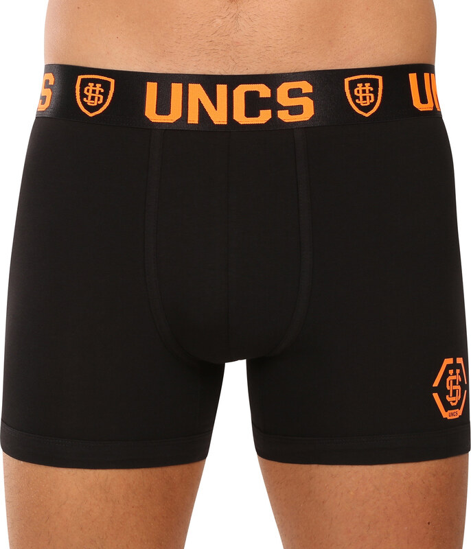 5PACK pánské boxerky UNCS černé (24Z207PSPP)
