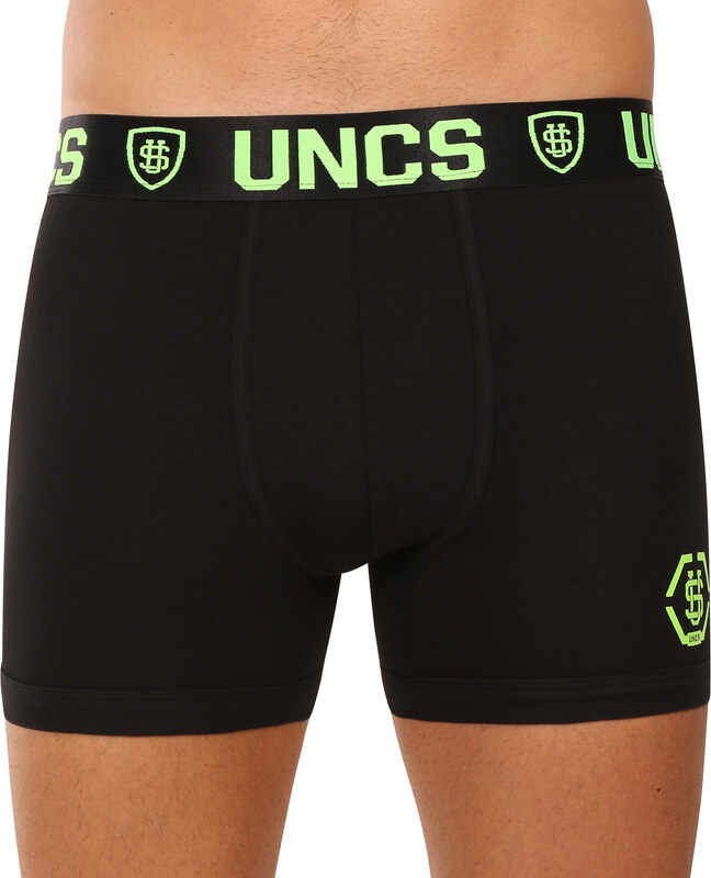5PACK pánské boxerky UNCS černé (24Z207PSPP)