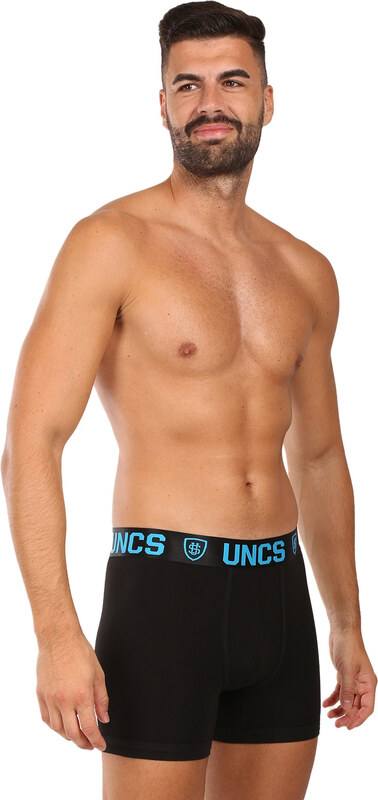 5PACK pánské boxerky UNCS černé (24Z207PSPP)