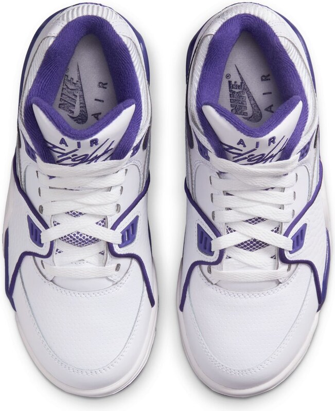 Nike Air Flight 89 "White Court Purple" (GS) - Dětské - Tenisky Nike - Bílé - HF0406-105