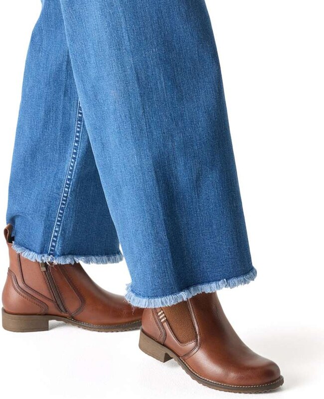 RIEKER Dámská kotníková obuv TAMARIS 25821-45-348 hnědá