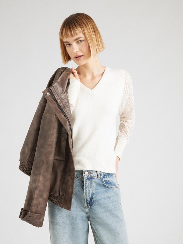 Hailys Svetr 'Xa44ra' krémová