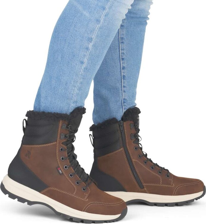 Pánská kotníková obuv RIEKER U1672-22 hnědá