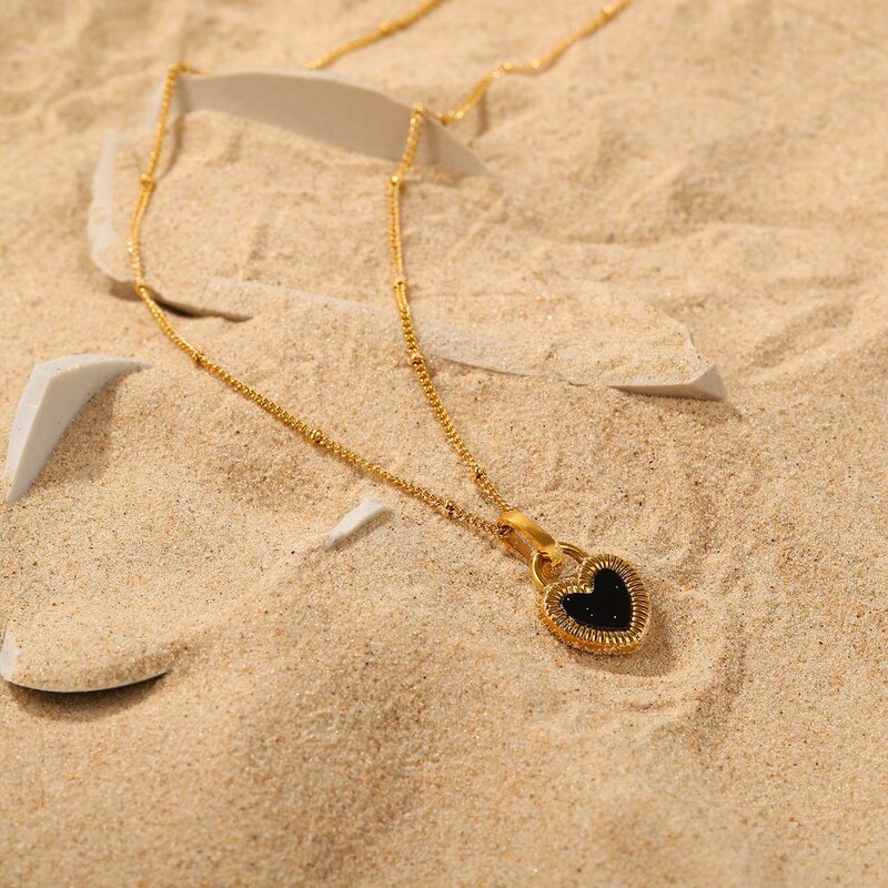 ELENYS Reverso – pozlacený náhrdelník 18K žluté zlato