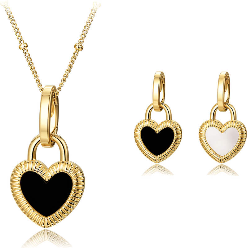 ELENYS Reverso – pozlacený náhrdelník 18K žluté zlato