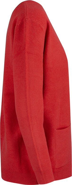 Pri Classic warm thick short LEOILA sweater with button closure