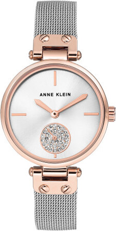 Anne Klein dámské hodinky kulaté AK/3001SVRT