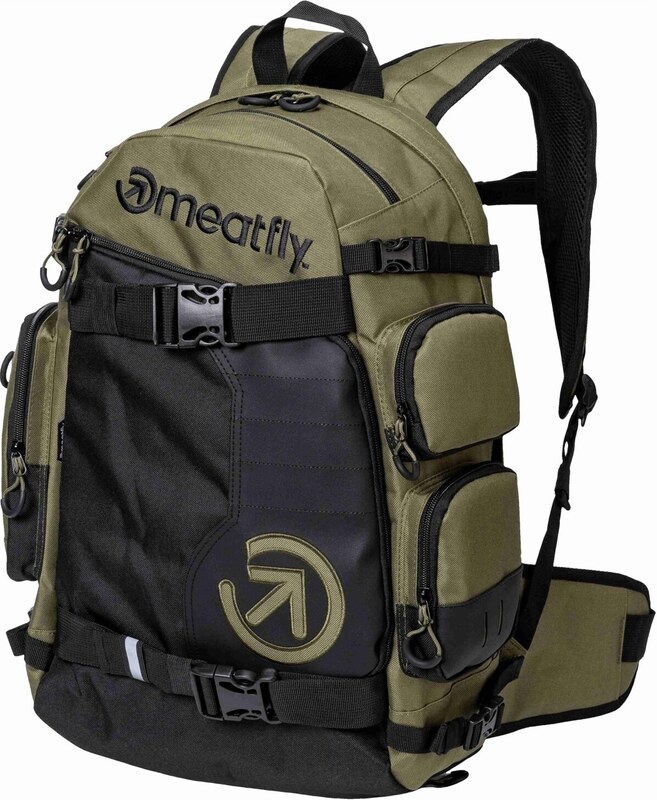 Meatfly batoh Wanderer Olivine 28 L | Zelená