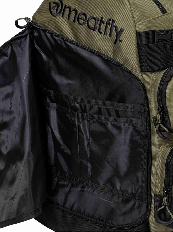 Meatfly batoh Wanderer Olivine 28 L | Zelená
