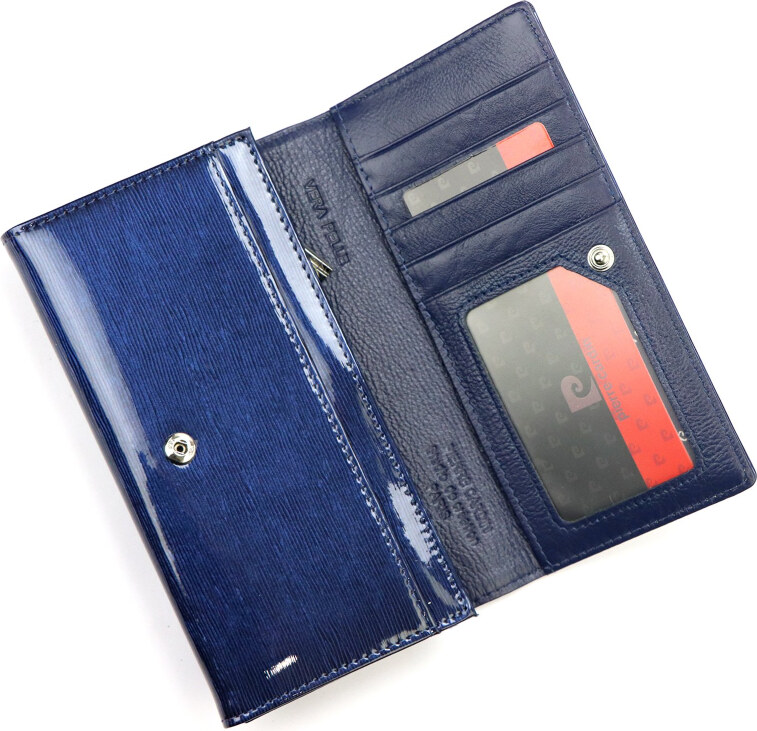 Dámská kožená peněženka Pierre Cardin modrá KZ2219247