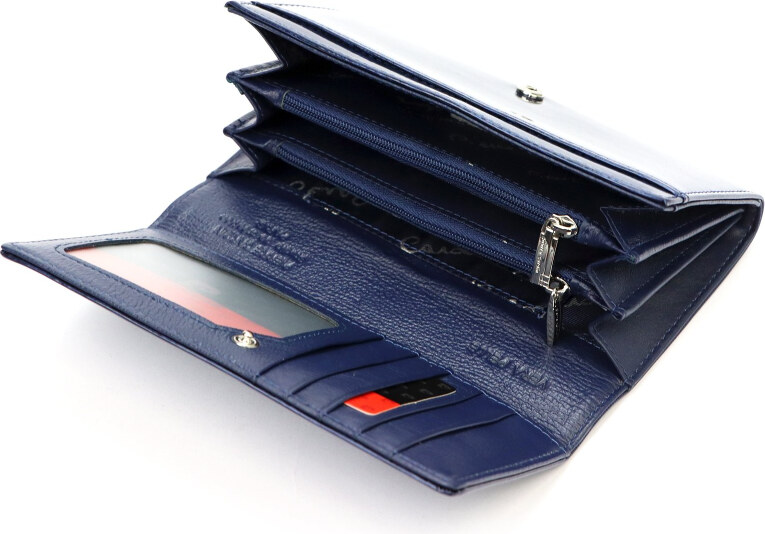Dámská kožená peněženka Pierre Cardin modrá KZ2219247