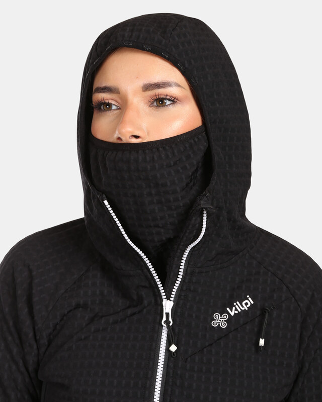 Dámská fleecová mikina s kapucí Kilpi FRENSIS-W černá