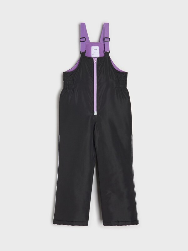 Sinsay - Kalhoty s kšandami - černá