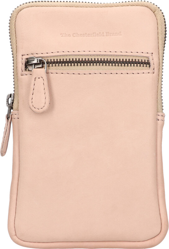 Dámská kožená crossbody kabelka na doklady The Chesterfield Brand Salva - béžová