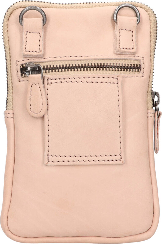 Dámská kožená crossbody kabelka na doklady The Chesterfield Brand Salva - béžová