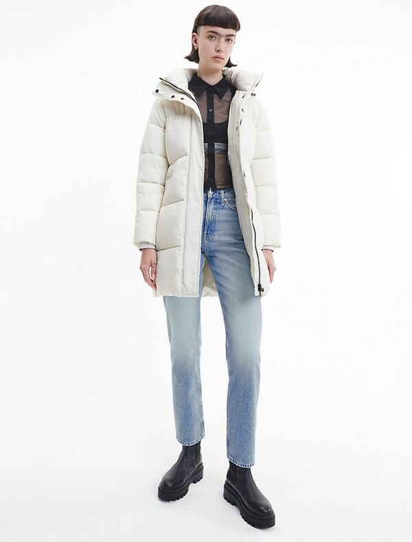 Calvin Klein dámská krémová bunda