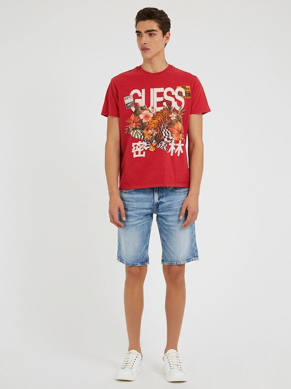 Guess pánské džínové šortky