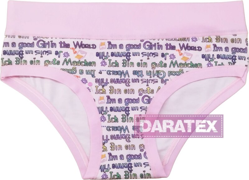 EMY bimba dívčí kalhotky B2978 růžová