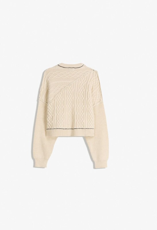 Bershka Svetr režná