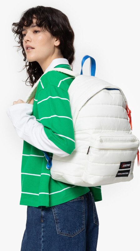 EASTPAK Batoh světlemodrá / bílá