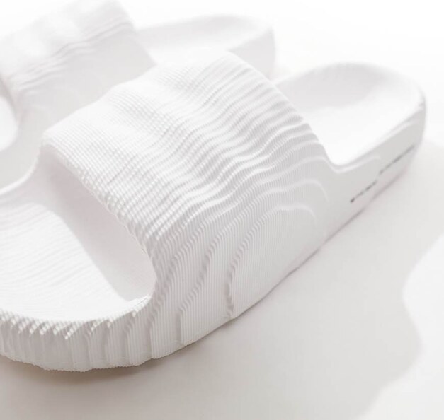 adidas Originals Adilette 22 sliders in white