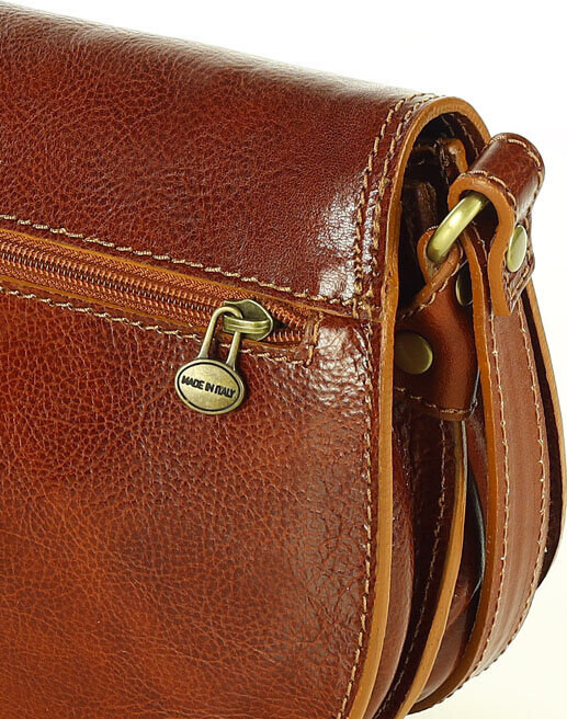 Marco MAZZINI MAZZINI Hnědá malá kabelka MARCO
