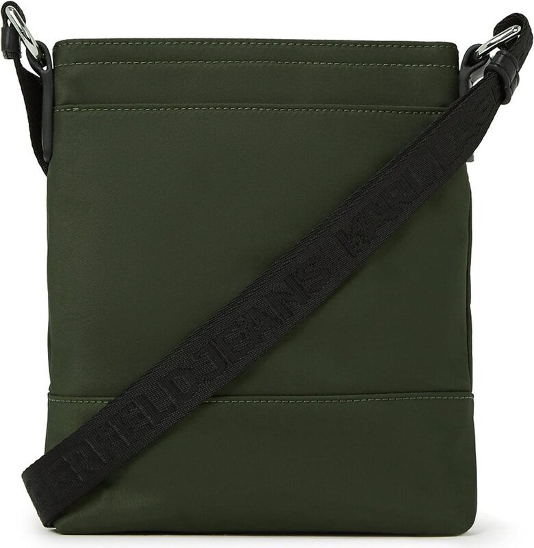 KARL LAGERFELD JEANS Taška přes rameno 'Canyon' olivová