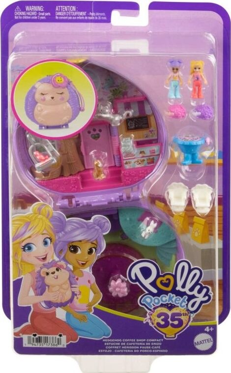 Mattel Polly Pocket Pidi svět do kapsy Ježkova kavárna, HRD37