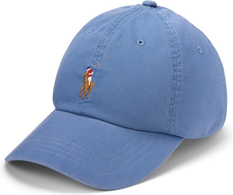 Polo Ralph Lauren Kšiltovka 'CLS' opálová / hnědá / červená / bílá