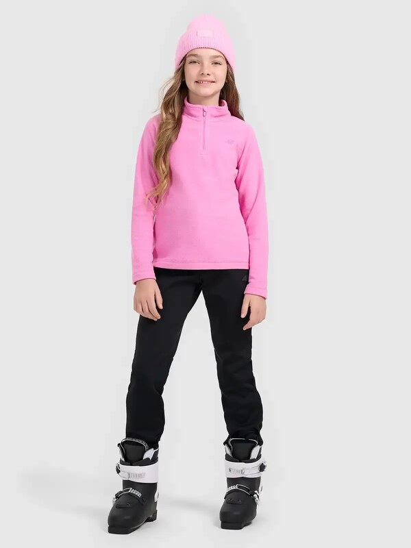 Dívčí fleecová mikina 4F