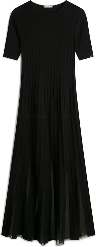 TOMMY HILFIGER Úpletové šaty černá