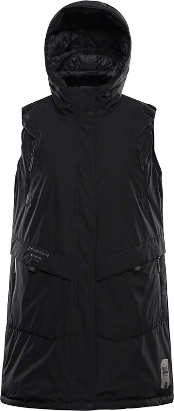 Dámská vesta ALPINE PRO HARDA 2 black černá