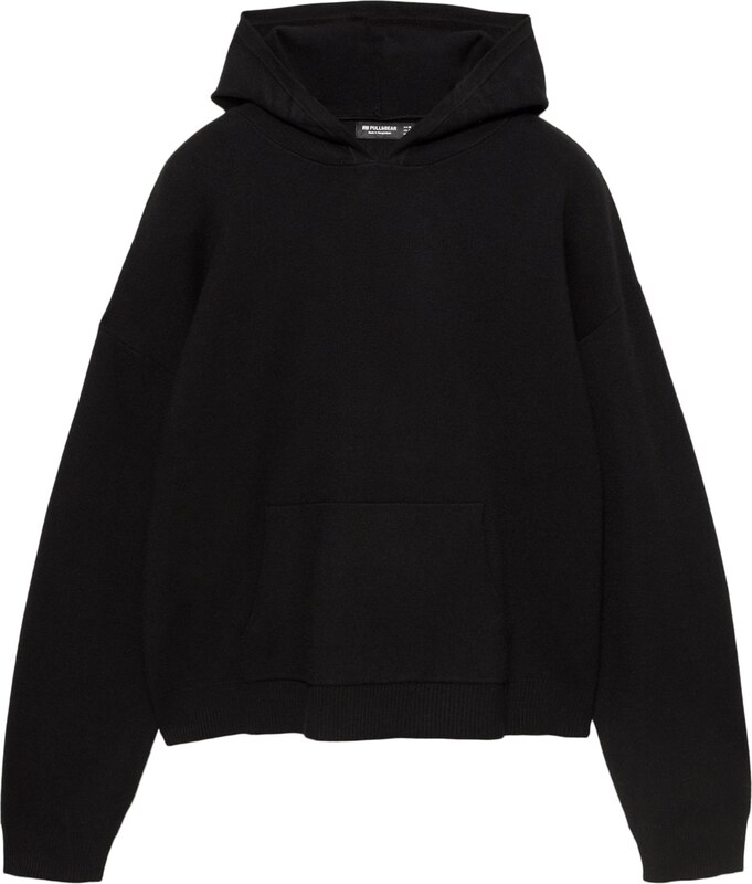 Pull&Bear Mikina černá