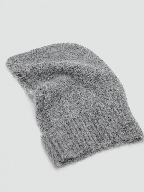 MANGO Čepice 'AVA' šedá