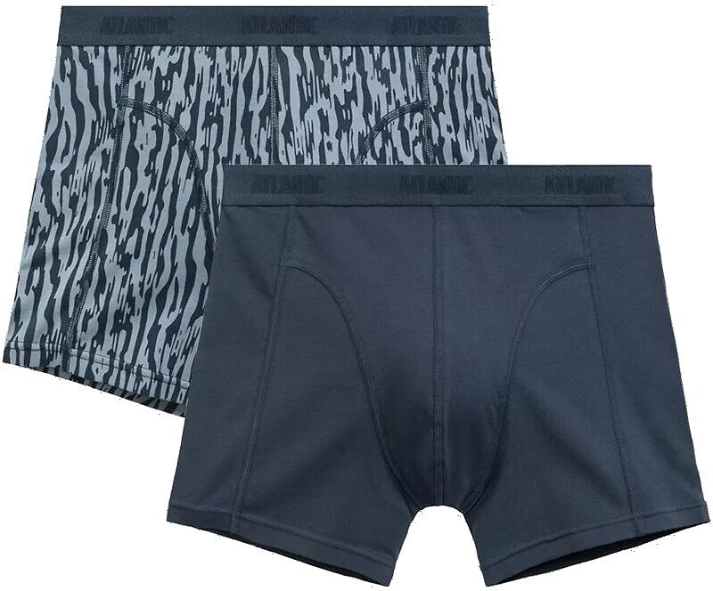 Sada 2 pánských boxerek Atlantic Černá