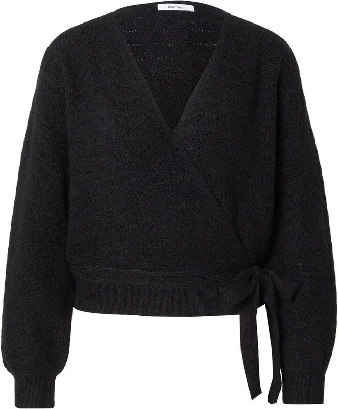 ABOUT YOU Kardigan 'Wanda' černá