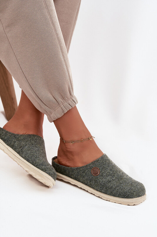 Domácí obuv dámské pantofle Inblu CS000047 zelené