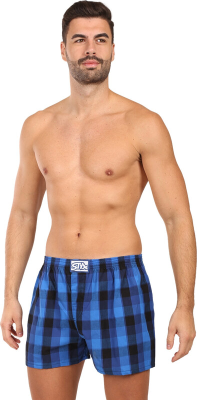 Pánské trenky Styx klasická guma vícebarevné (A0103)