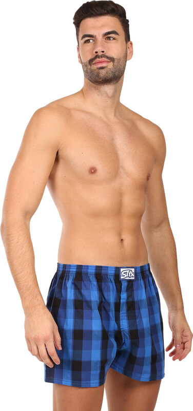 Pánské trenky Styx klasická guma vícebarevné (A0103)