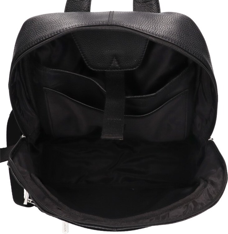 Lagen unisex kožený batoh černý