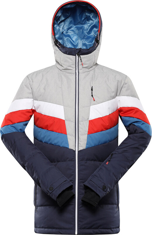 ALPINE PRO - FEEDR PÁNSKÁ PÉŘOVÁ LYŽAŘSKÁ BUNDA S MEMBRÁNOU PTX