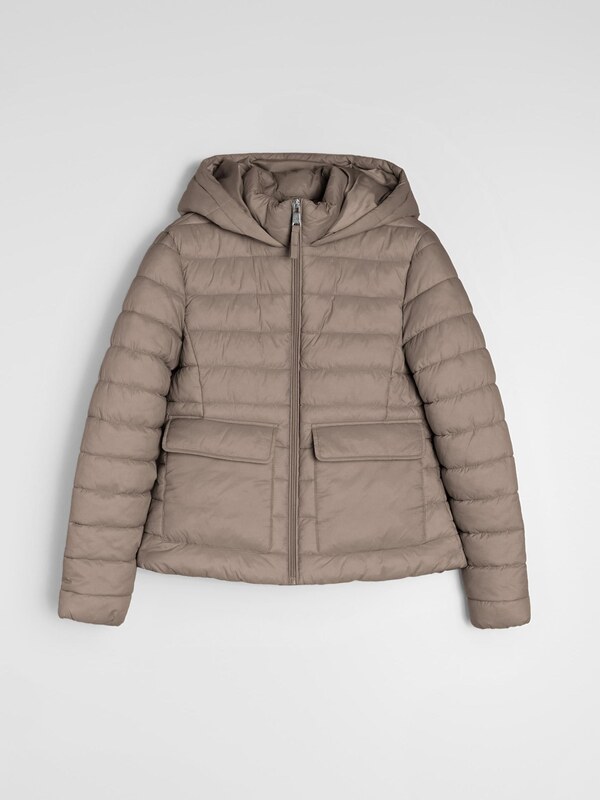 Sinsay - Prošívaná bunda s izolací - hnědá