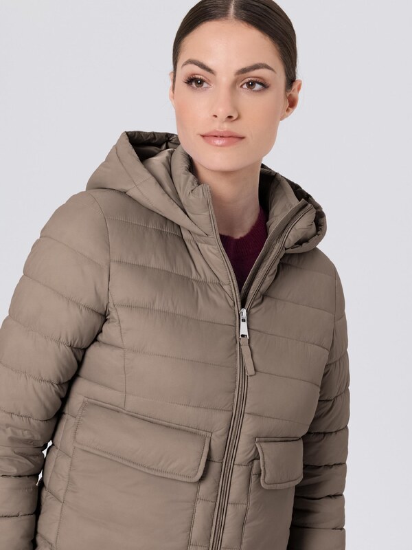 Sinsay - Prošívaná bunda s izolací - hnědá