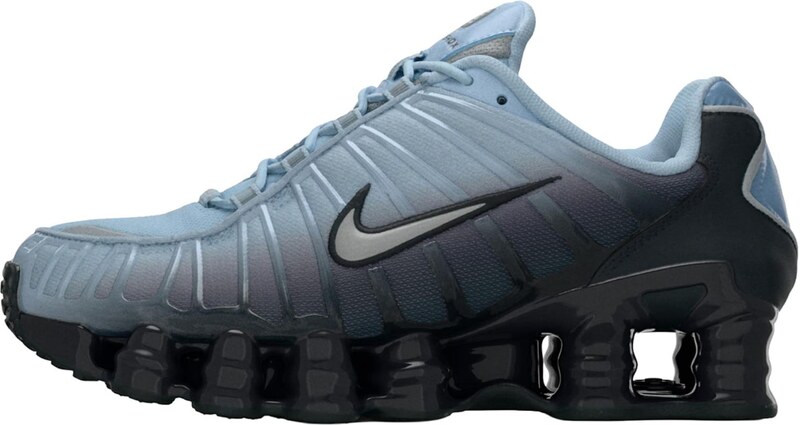 Nike Sportswear Tenisky 'SHOX TL' světlemodrá / antracitová / stříbrně šedá / černá