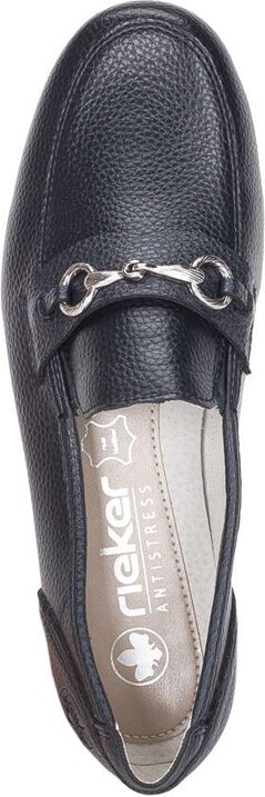 Dámské mokasíny RIEKER L9355-14 modrá