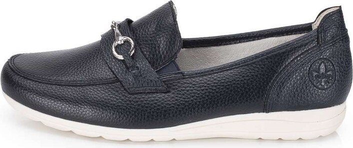 Dámské mokasíny RIEKER L9355-14 modrá